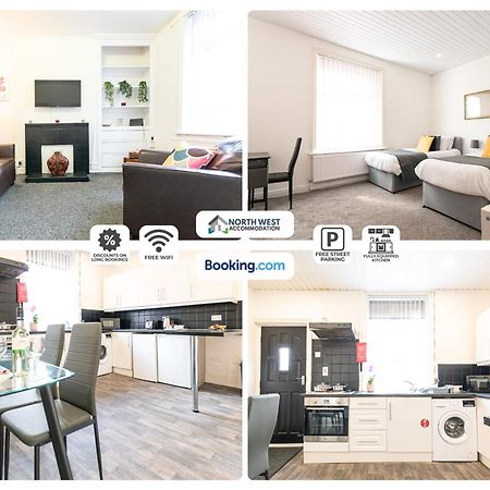 Manchester Work Stays 2Br Home With Parking & Wifi Exterior foto