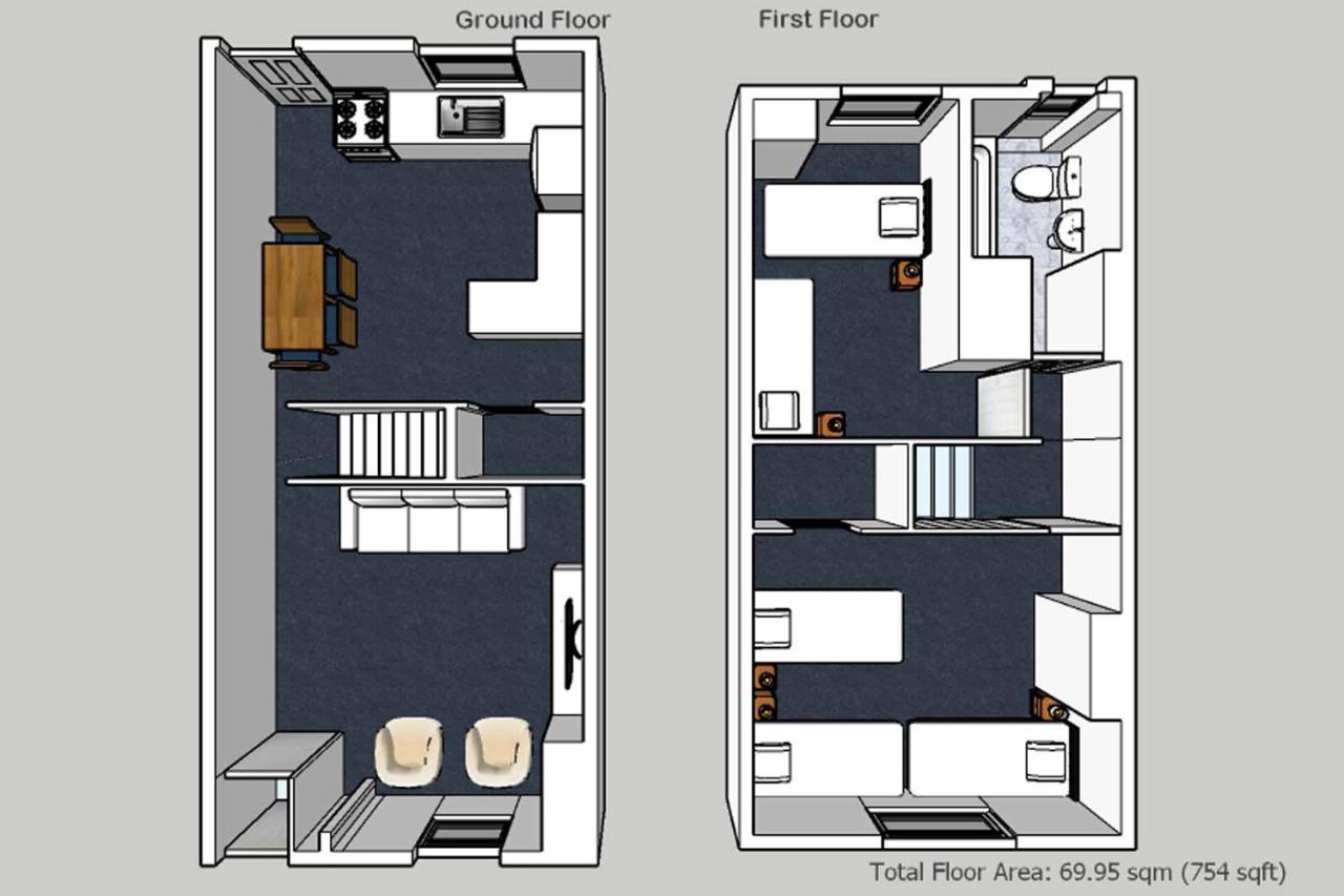 Manchester Work Stays 2Br Home With Parking & Wifi Exterior foto