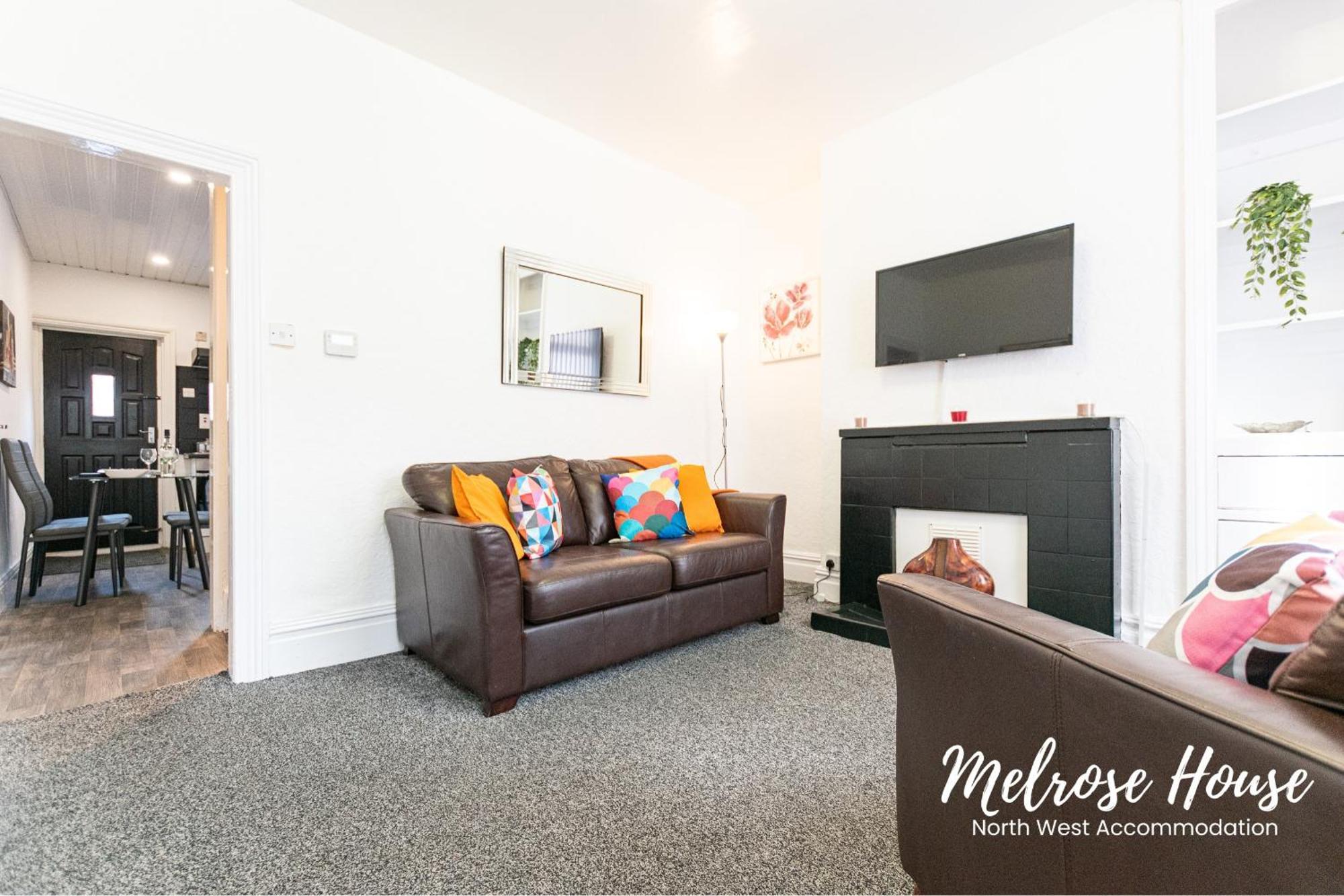 Manchester Work Stays 2Br Home With Parking & Wifi Exterior foto