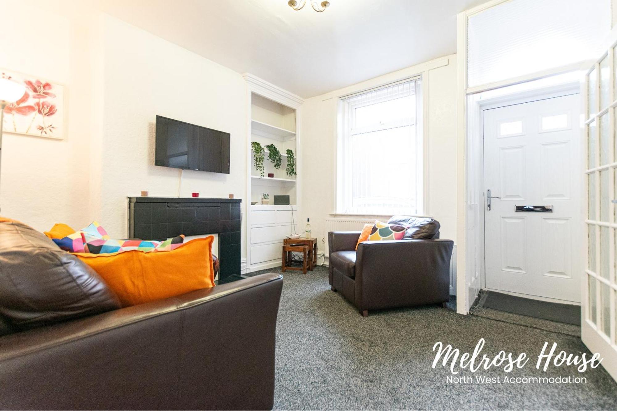 Manchester Work Stays 2Br Home With Parking & Wifi Exterior foto